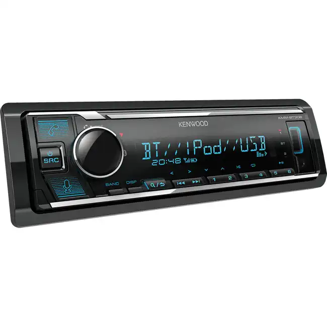 Kenwood Автомагнитола KMM-BT306 1DIN 4x50Вт