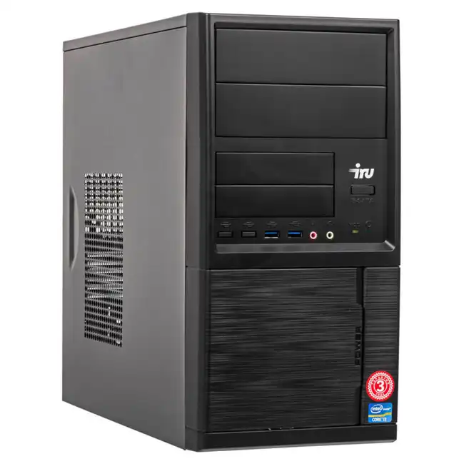 Персональный компьютер iRU Office 312 1122540 (Pentium, G4560, 3.5, 8 Гб, SSD, Windows 10 Pro)