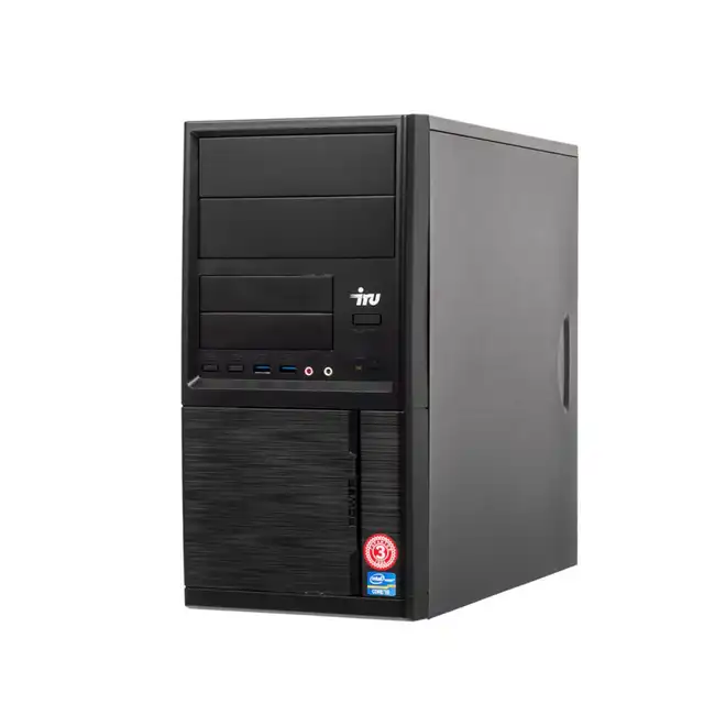Персональный компьютер iRU Home 313 MT 1084089 (Core i3, 7100, 3.9, 8 Гб, HDD, Windows 10 Home)