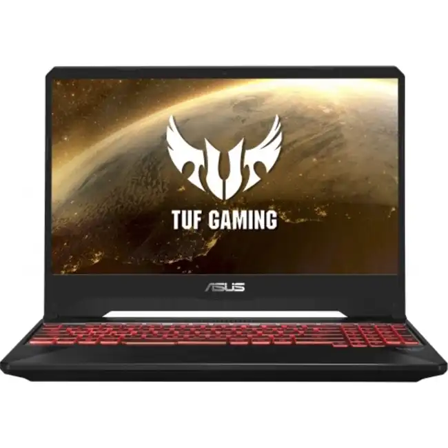 Ноутбук Asus TUF Gaming FX505DY-BQ004 90NR01A2-M02610 (15.6 ", FHD 1920x1080 (16:9), 8 Гб, HDD и SSD, 256 ГБ, AMD Radeon RX)