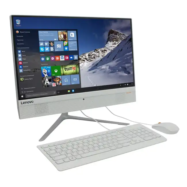 Моноблок Lenovo AIO 510-23ISH F0CD00JXRK (23 ", Core i5, 7400T, 2.4, 8 Гб, HDD, 1 Тб)
