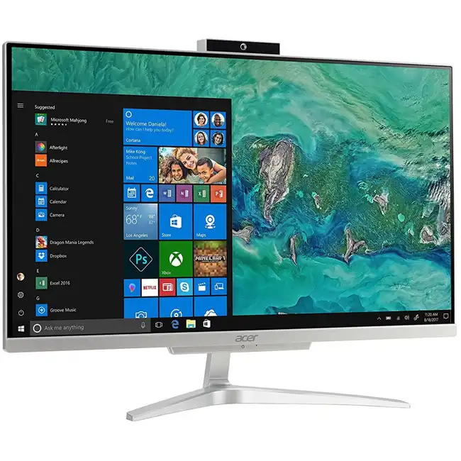 Моноблок Acer Aspire C24-865 DQ.BBTER.026 (23.8 ", Intel, Core i3, 8130U, 2.2, 8 Гб, SSD, 128 Гб)