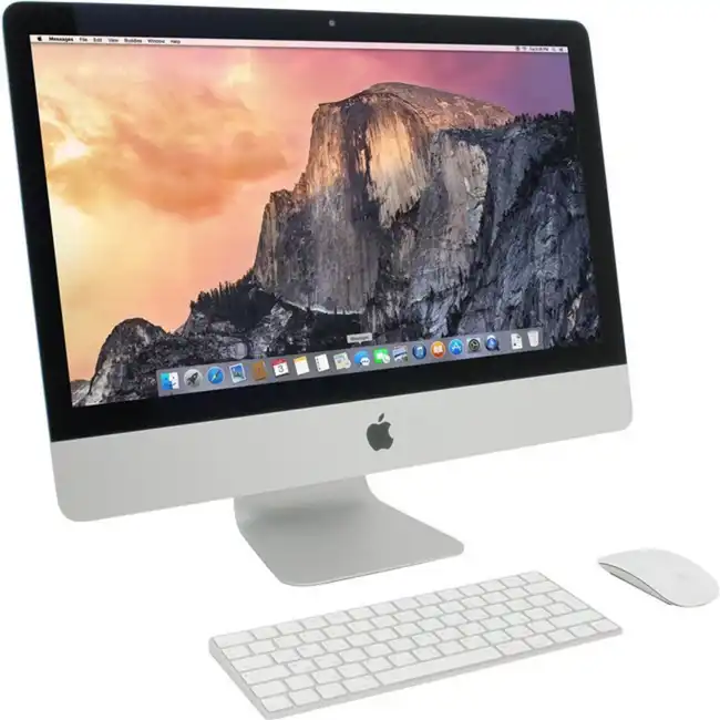 Моноблок Apple iMac Retina 4K 21 MNE02 (21.5 ", Intel, Core i5, 7500, 3.4, 8 Гб, HDD и SSD, 1 Тб, 24 Гб)