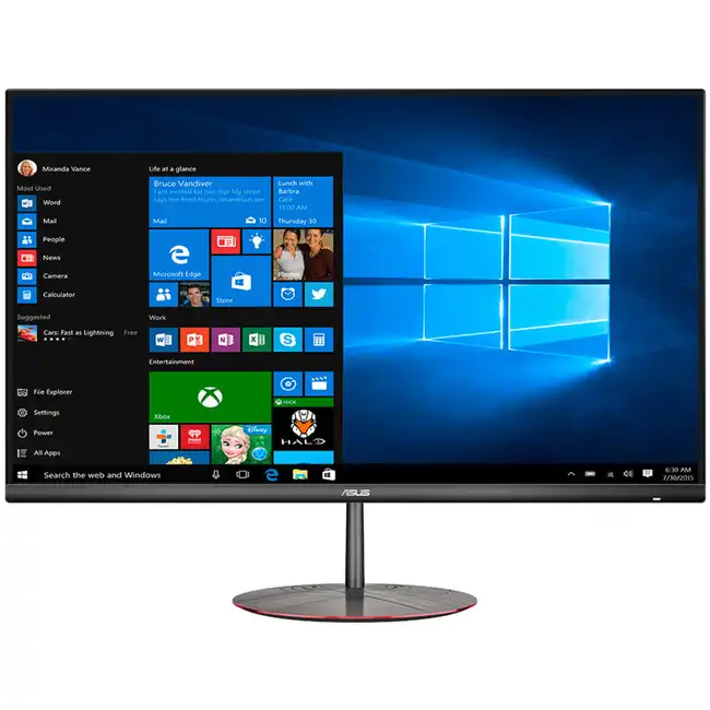 Моноблок Asus Zen AiO ZN242GDK-CA133T 90PT0231-M05100 (23.8 ", Intel, Core i7, 8750H, 2.2, 8 Гб, HDD и SSD, 1 Тб, 128 Гб)
