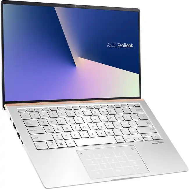Ноутбук Asus ZenBook UM433DA-A5003T 90NB0PD6-M01500 (14 ", FHD 1920x1080 (16:9), AMD, 8 Гб, SSD, 256 ГБ, AMD Radeon Vega)