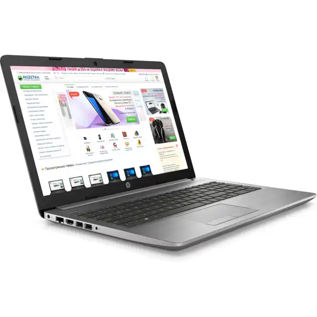 Ноутбук HP 250 G7 9HQ55EA (15.6 ", FHD 1920x1080 (16:9), Intel, Pentium, 8 Гб, HDD, Intel HD Graphics)