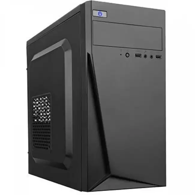 Персональный компьютер iRU Home 313 MT 1418905 (Core i3, 9100F, 3.6, 8 Гб, DDR4-2400, HDD и SSD, Windows 10 Home)