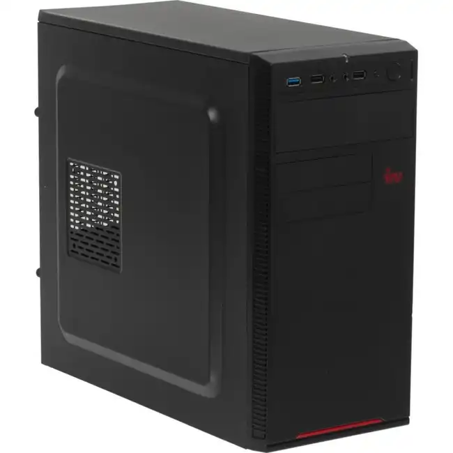 Персональный компьютер iRU Home 225 MT 1498491 (AMD Ryzen 5, 3400G, 3.7, 8 Гб, DDR4-2400, SSD)
