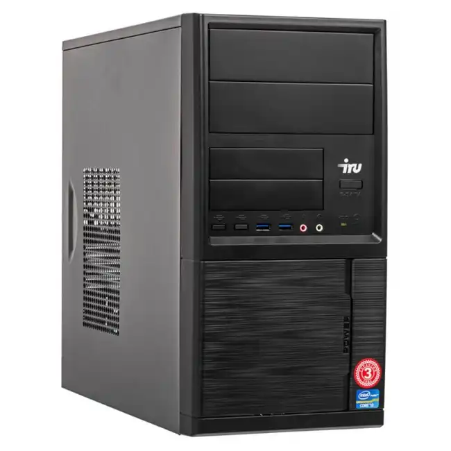 Персональный компьютер iRU Home 312 MT 1468918 (Pentium, G6400, 4, 4 Гб, DDR4-2400, HDD)
