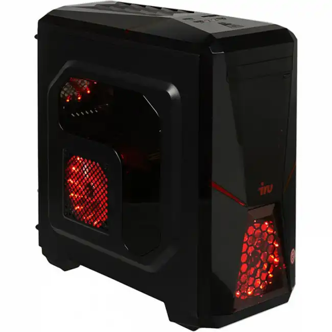 Персональный компьютер iRU 517 MT 1492467 (Core i7, 10700F, 2.9, 16 Гб, DDR4-2400, HDD и SSD)