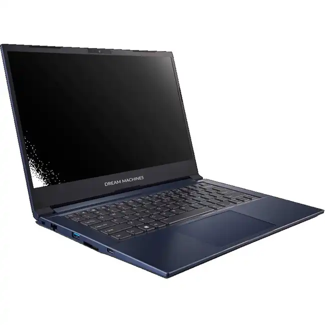 Ноутбук Dream Machines G1650-14RU55 (14 ", FHD 1920x1080 (16:9), Intel, Core i7, 8 Гб, SSD, 512 ГБ, nVidia GeForce GTX 1650)