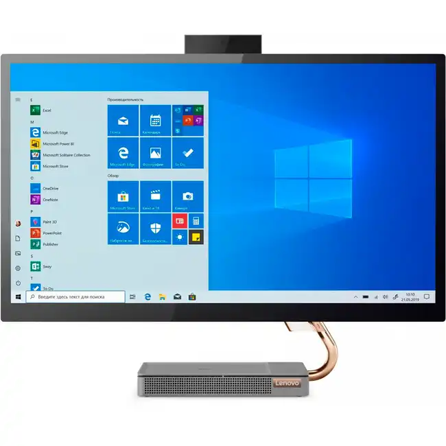 Моноблок Lenovo IdeaCentre AIO 5 27IMB05 F0FA0038RK (27 ", Intel, Core i7, 10700T, 2.0, 16 Гб, HDD и SSD, 2 Тб, 256 Гб)