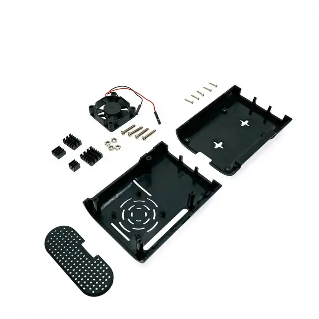 Платформа для ПК Raspberry Pi PI4 с вентилятором и радиаторами 44927