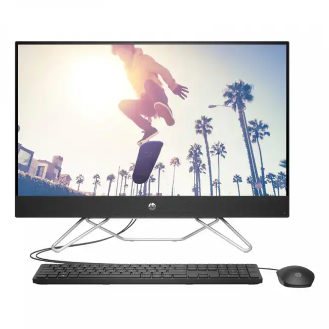 Моноблок HP 27-cb0034ur 5D224EA (27 ", AMD, Ryzen 5, 5500U, 2.1, 8 Гб, SSD, 512 Гб)