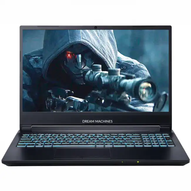 Ноутбук Dream Machines RG3050Ti-15 RG3050Ti-15KZ40 (15.6 ", FHD 1920x1080 (16:9), Intel, Core i5, 8 Гб, SSD, 500 ГБ, nVidia GeForce RTX 3050 Ti)