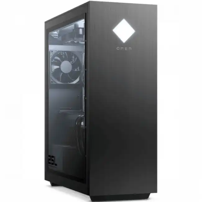 Персональный компьютер HP Omen 25L GT12-1024ur 497J6EA (Core i5, 11400F, 2.6, 16 Гб, DDR4-3200, SSD)