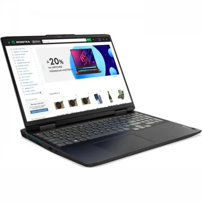 Ноутбук Lenovo IP3 Gaming 82SA00DERK (16 ", WUXGA 1920x1200 (16:10), Intel, Core i5, 8 Гб, SSD, 512 ГБ, nVidia GeForce RTX 3050 Ti)