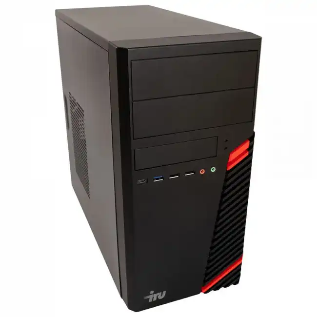 Персональный компьютер iRU Home 310H5SM 1859409 (Core i5, 11400F, 2.6, 8 Гб, DDR4-2666, SSD)