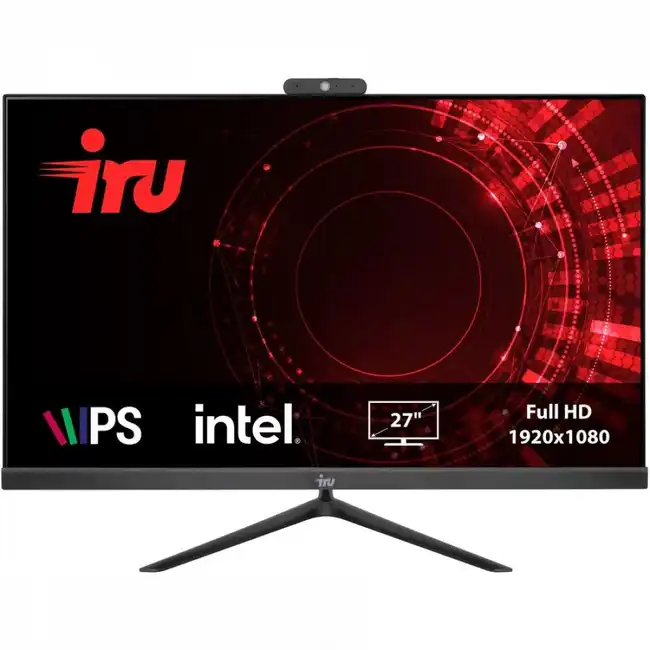 Моноблок iRU Office 27IH5P 1865972 (27 ", Intel, Core i5, 11400, 2.6, 16 Гб, SSD, 1 Тб)