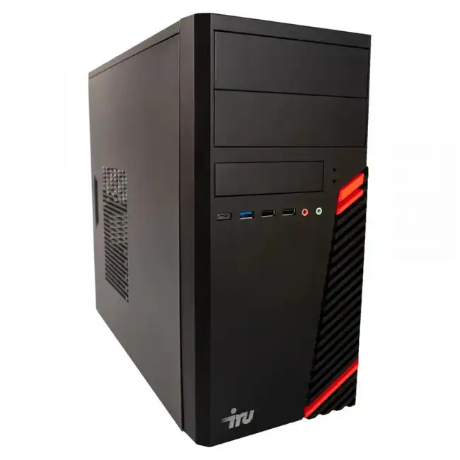 Персональный компьютер iRU Home 310H5SM 1885432 (Pentium, G6405, 4.1, 8 Гб, DDR4-2666, SSD)