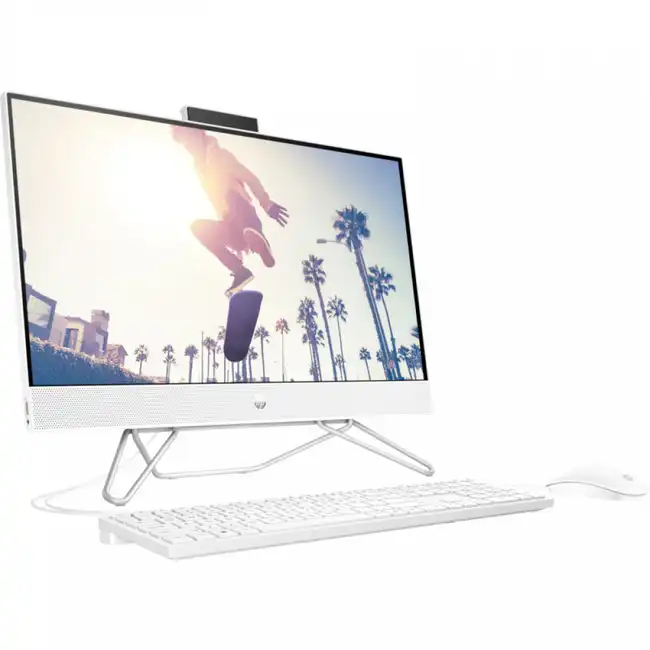 Моноблок HP 24-cb0051ur 60K80EA / 8GB (23.8 ", AMD, Ryzen 5, 5300U, 2.6, 8 Гб, SSD, 256 Гб)