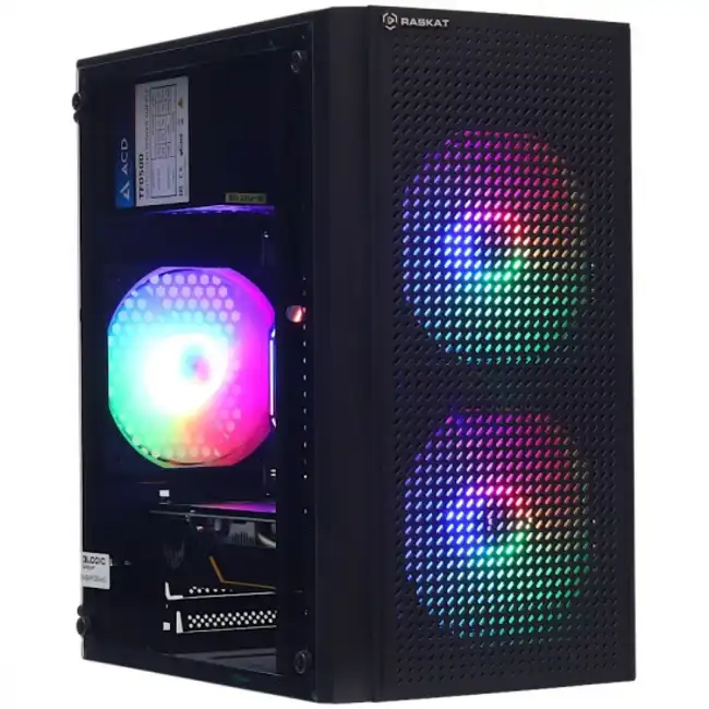 Персональный компьютер Raskat Strike320111124 (Core i3, 10100F, 3.6, 8 Гб, DDR4-2666, HDD и SSD)