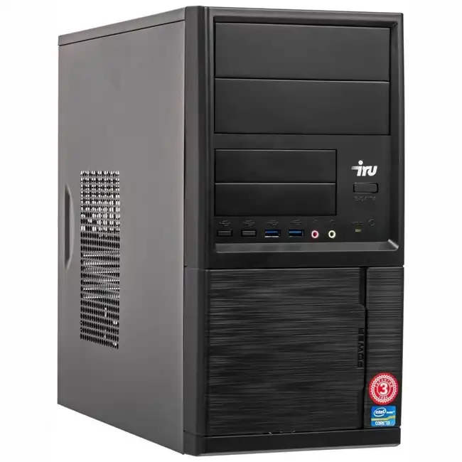 Персональный компьютер iRU Home 120 MT 1488171 (AMD E1, 6010, 1.35 ГГц, 4 Гб, DDR3-1600, SSD, Windows 10 Home)