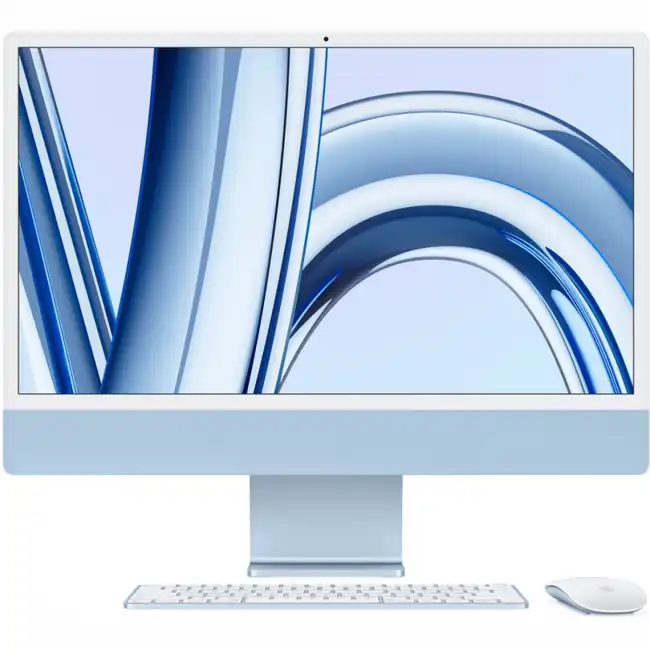 Моноблок Apple iMac 24" MQRQ3RU/A (24 ", Apple, Apple M3 Series, M3, 2.75, 8 Гб, SSD, 256 Гб)