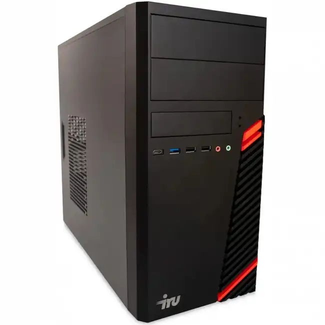 Персональный компьютер iRU Office 310H6SM 2025255 (Core i5, 12400, 2.5, 16 Гб, DDR4-3200, SSD)