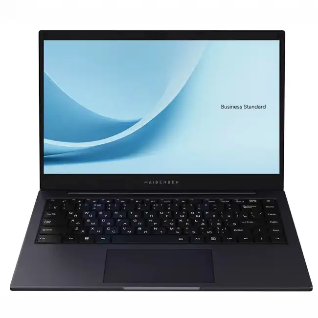 Ноутбук Maibenben B114A B114A-R541UMA1SLURE1 (14 ", FHD 1920x1080 (16:9), AMD, Ryzen 5 Pro, 8 Гб, SSD, 256 ГБ, AMD Radeon Graphics)