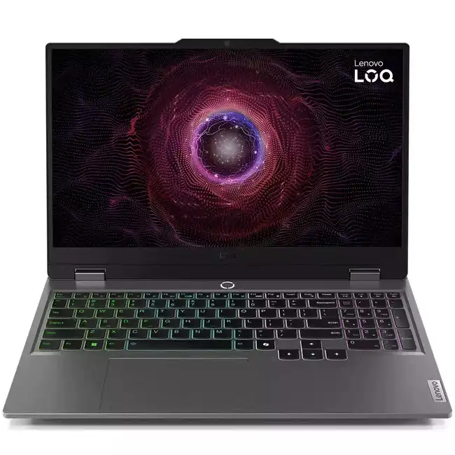 Ноутбук Lenovo LOQ 15ARP9 83JC005ERK (15.6 ", FHD 1920x1080 (16:9), AMD, Ryzen 7, 24 Гб, SSD, 512 ГБ, nVidia GeForce RTX 4050)