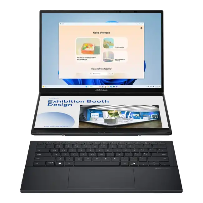Ноутбук Asus Zenbook Duo UX8406CA-PZ079W 90NB14X1-M00330 (14 ", WQXGA+ 2880x1800 (16:10), Intel, Core Ultra 9, 32 Гб, SSD, 2 ТБ, Intel Arc Graphics)