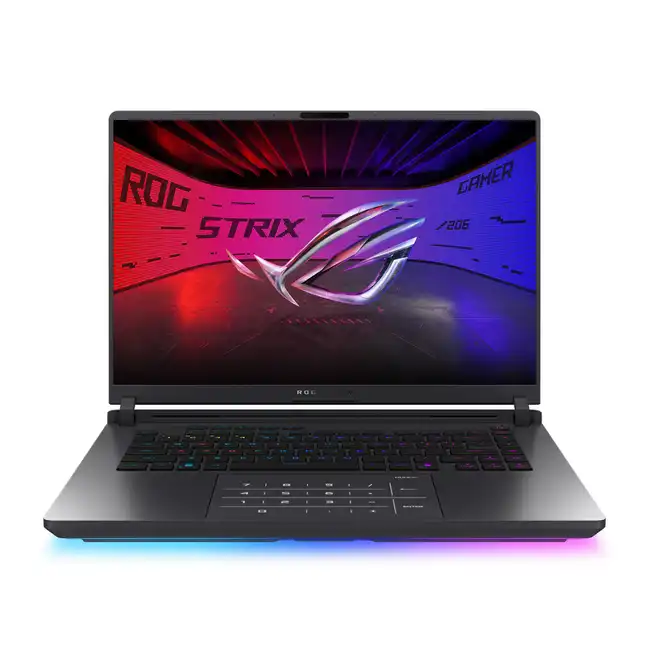 Ноутбук Asus Rog Strix G16 G615LR-S5162 90NR0LR1-M00670 (16 ", WQXGA 2560x1600 (16:10), Intel, Core Ultra 7, 16 Гб, SSD, 1 ТБ, NVIDIA GeForce RTX5070Ti)