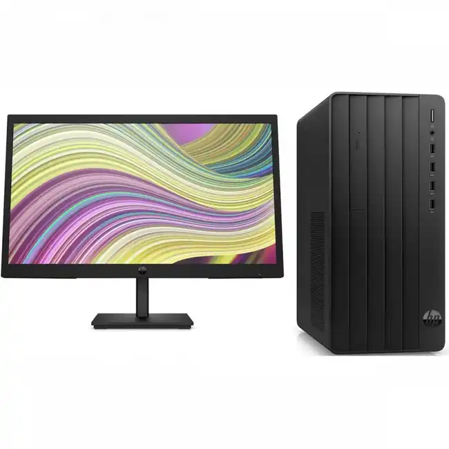 Настольный компьютерный комплект HP Pro Tower 290 G9 (9M937AT) 9M937AT/16GB/W11P (HP P22V, Core i3, 12100, 3.3 ГГц, 8, SSD, 512 ГБ, Windows 11 Pro)