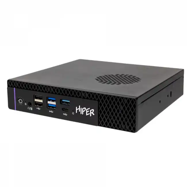 Персональный компьютер HIPER Factum FT20 (FT20-i3141R8N2R6BWP) (Core i3, 14100, 3.5 ГГц, 8 Гб, DDR4-3200, SSD, Windows 11 Pro)
