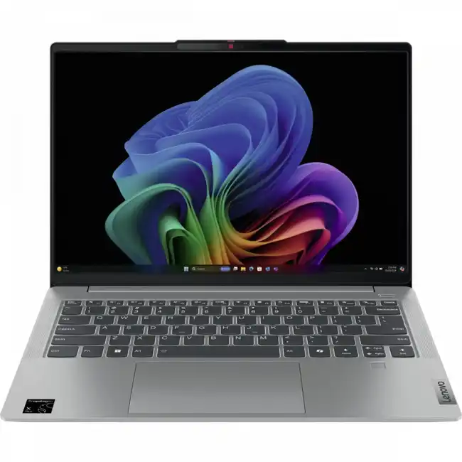 Ноутбук Lenovo IdeaPad Slim 5 14Q8X9 83HL004ERK (14 ", WUXGA 1920x1200 (16:10), Qualcomm, Snapdragon X Plus, 16 Гб, SSD, 512 ГБ, Qualcomm SD X Adreno X1-85)