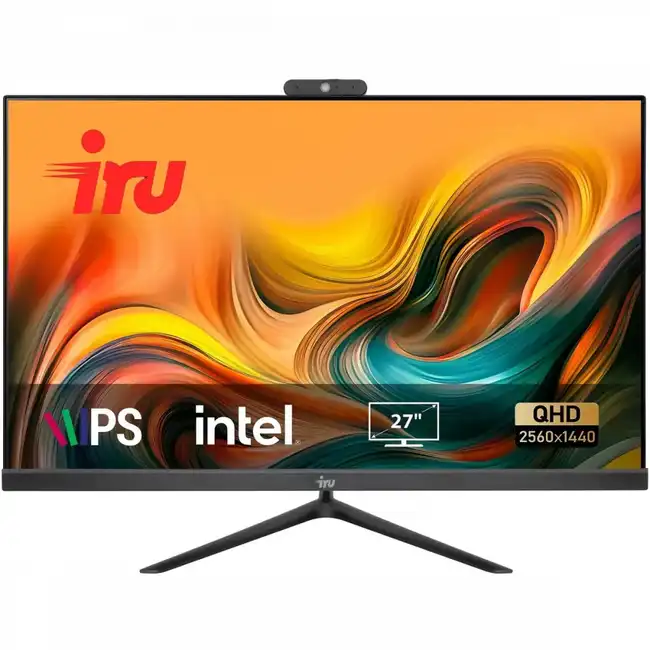 Моноблок iRU Tactio 27IH5P2K 27 2112903 (27 ", Intel, Core i5, 11400, 2.6 ГГц, 32 Гб, SSD, 1 Тб)