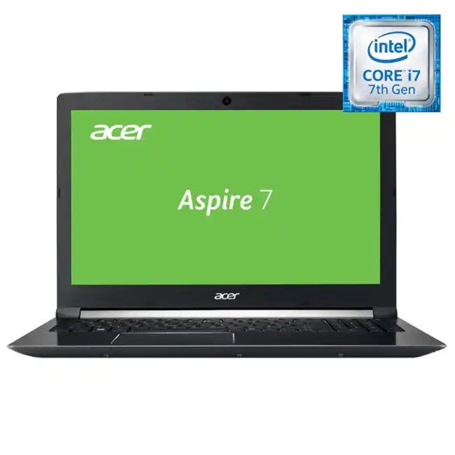 Ноутбук Acer Aspire 7  A717-71G NX.GPFER.001 (17.3 ", FHD 1920x1080 (16:9), Core i7, 8 Гб, HDD и SSD, 128 ГБ, nVidia GeForce GTX 1060)