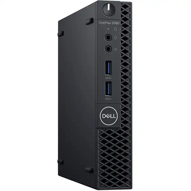 Персональный компьютер Dell OptiPlex 3060 MFF 3060-1097 (Core i3, 8100T, 3.1 ГГц, 8 Гб, DDR4-2400, SSD, Linux)