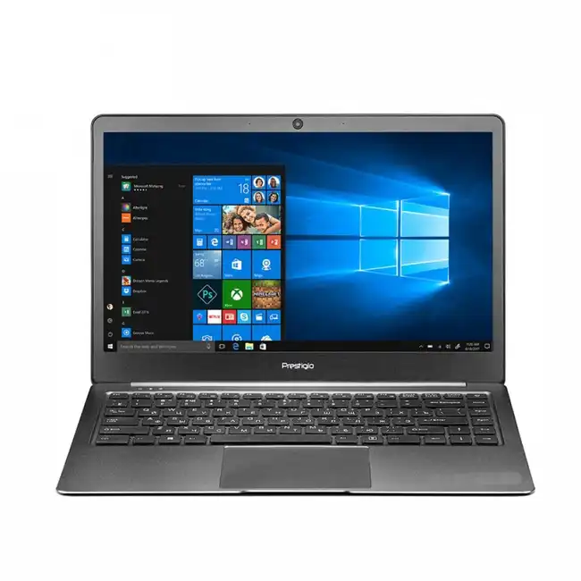 Ноутбук Prestigio SmartBook 141S PSB141S01ZFP_DG_CIS (14.1 ", FHD 1920x1080 (16:9), Celeron, 3 Гб, Встроенная, 32 ГБ, Intel HD Graphics)