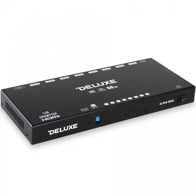 Аксессуар для аудиотехники Deluxe 1x8 HDMI 4K 3D HS8P4K60H3D