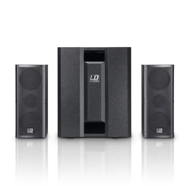 Сабвуфер LD Systems Комплект акустики LDDAVE8ROADIE (Черный)
