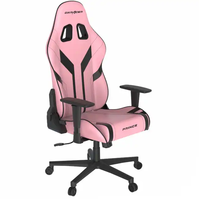 Компьютерный стул DXRacer Peak игровое кресло розово-чёрное OH/P88/PN