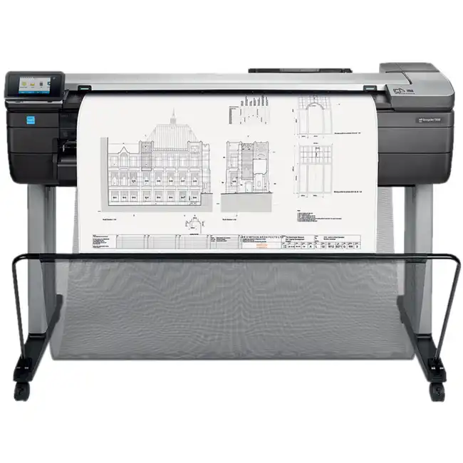 Плоттер HP DesignJet T830 MFP F9A30A (Цветной, Струйная, A1+ (24 дюйма) (610), 36")