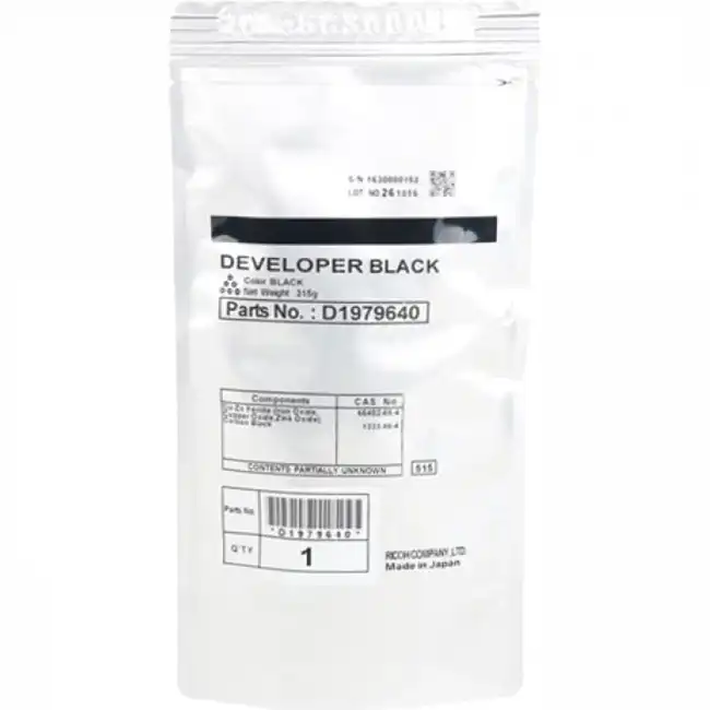 Опция для печатной техники Ricoh Девелопер черный для Ricoh MPxx54/4055-6055/IM4000-6000 D1979640 (Девелопер)