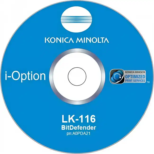 Опция для печатной техники Konica Minolta Ключ активации i-Option License LK-116 A0PDA21 (Ключ инициализации)