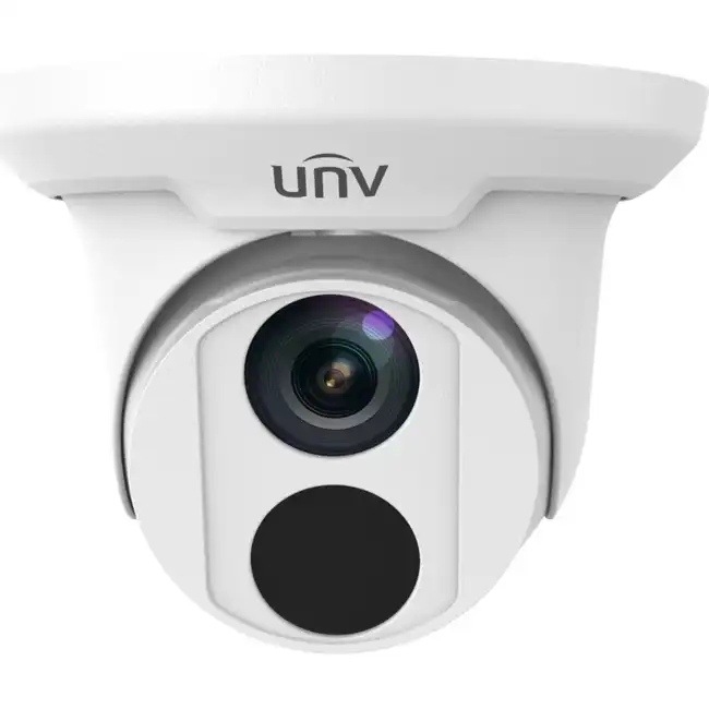 IP видеокамера UNV IPC3612LR3-PF28-A (Купольная, Внутренней установки, Проводная, 2.8 мм, 1/2.7", 2 Мп ~ 1920×1080 Full HD)