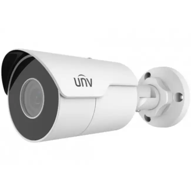 IP видеокамера UNV IPC2122LR5-UPF28M-F (Цилиндрическая, Уличная, Проводная, 2.8 мм, 1/2.7", 2 Мп ~ 1920×1080 Full HD)