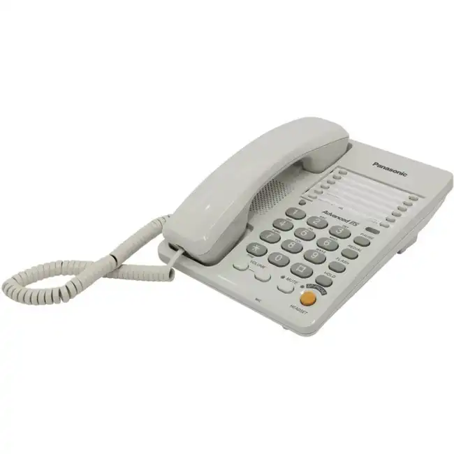 Аналоговый телефон Panasonic KX-TS2363RUW