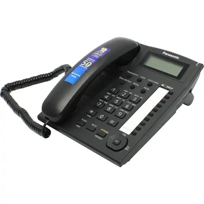 Аналоговый телефон Panasonic KX-TS2388RU Black KX-TS2388RUB
